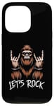 Coque pour iPhone 13 Pro Let's Rock Sasquatch Bigfoot