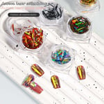 Nail Foil Film Aurora Broken Glass Foils Laser Cellophane Nail Art Decorations