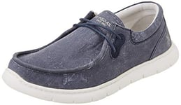 U.S. POLO ASSN. Homme LENDL164 Canvas Mocassin, Dkbl, 40 EU