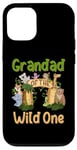 Coque pour iPhone 12/12 Pro Grandad Of The Wild One Zoo Famille Safari Jungle