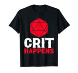 Crit Happens Game Night T-Shirt