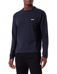 BOSS Men's Rivello Pullover Sweater, Dark Blue402, XXL