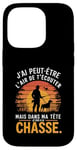 Coque pour iPhone 14 Pro Cadeau idée Drôle Chasseur Homme Chasseur Humour Chasse