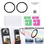 For Insta360 ONE X4 Lens Glass Protector Panoramic Sport Camera Lens Cover Guard