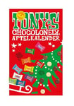 Tony's Chocolonely Countdown Calendar - Advent Calendar - Chocolate - Mix of 10 Different Flavours - Sharing Box - Vegetarian - Fairtrade Belgium Chocolate, 225g