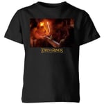 Lord Of The Rings You Shall Not Pass Kids' T-Shirt - Black - 11-12 Years - Black