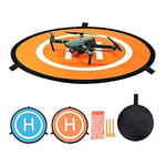 CYH Drone Landing Pad, Universal Waterproof Portable Foldable Landing Pads for RC Drones Hubschrauber, PVB Drohnen, DJI Mavic Pro Phantom 2/3/4 Pro, Antel Robotic（75cm/30''）