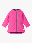 Hatley Kids' Unicorn Fancy Field Waterproof Rain Jacket, Rose Violet