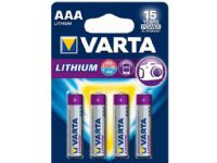 Varta Battery - LITHIUM AAA 4St.