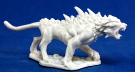 1 x CHIEN des ENFERS - BONES REAPER figurine miniature hell hound jdr dog 77038