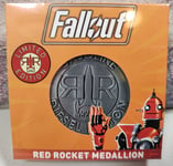 Fallout Limited Edition Red Rocket Collector's Medallion and Coin Set Great Gift