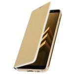 Galaxy A8 Folio Fodral Neon Flip Cover Original Samsung Gold