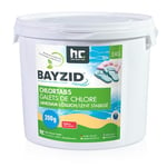 Höfer Chemie 5 kg 200g Galets de Chlore Lent pour Piscine - chloration permanente de la Piscine - HAUTEMENT Efficace Contre Les bactéries