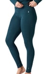 Smartwool Merino 250 Baselayer Bottom Women damlångkalsonger Blå M - Fri frakt