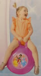 New Disney Princess Bouncy Space Hopper Ball Pink + Pump