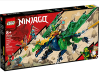 LEGO 71766 NINJAGO LLOYD'S LEGENDARY DRAGON 747 PIECES RETIRED PLAYSET *SEALED*