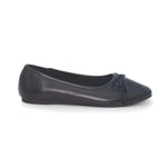 Ballerina Foggia Due Black, 40, Black