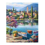 Wizardi Diamond Painting Pakke Italiensk Bukt 40x50cm