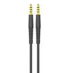 Aux Cable Mini Jack 3.5mm To Mini Jack 3.5mm Budi, 1.2m (black)