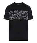 T-Shirt Versace Jeans Couture Noir- 74gah617 - Js161 801