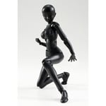 Figurine S.H.Figuarts - Body Chan (Female) Solid Black Color Version