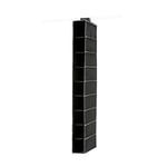 Compactor Urban Etagère souple à suspendre, Noir, taille L, 15 x 30 x H128 cm, RAN6274 Grand