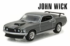 Greenlight 1:64 Diecast Model John Wick 1969 Ford Mustang Boss 429 - 44780-E