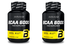 2 boites BCAA 6000 BioTech USA 100 comprimés