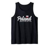 Polish Souvenirs Makes My Heart Skip A Beat I Love Poland Tank Top