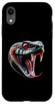 Coque pour iPhone XR Chemise serpent corail oriental gothique serpent art serpent venimeux