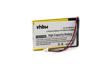 vhbw batterie compatible avec Garmin Nüvi 770T, 780, 780T système de navigation GPS (1250mAh, 3,7V, Li-Polymère)