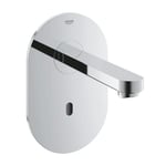 GROHE Euroeco Ce Infra-Red Electronic Wall Basin Tap without Mixing Device Chrome 36273000