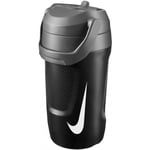 Nike Unisex Fuel Bottle (Black/White/Grey) - Black & Off-White - One Size