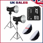 Godox SK300II 2.4G Studio Flash Monolight X2T Series Transmitter For Fuji Sony