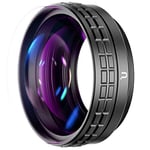 Wide Angle Lens for Sony ZV1 ULANZI WL-1 ZV1 18mm Wide Angle/ 10X Macro 2-in-1 Additional Lens for Sony ZV1/RX100 VII Camera