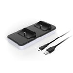 Jeux vidéo,Pour PS5 Contrôleur Double Port rapide Station De Recharge pour PS 5 Manette Chargeur Dock Base - Type WHITE