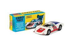 Corgi Diecast Model Cars - RT33001 Porsche Carrera 6 - Red & White - Men, Women & Kids Souvenir Gifts from UK - Small Die Cast Toy Car Models for Boys, Gift for Motor Enthusiasts