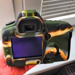 Coque de protection en Silicone pour appareil photo,pour Canon EOS 5D Mark II 5D2 DSLR - Type camouflage