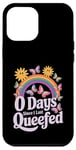 Coque pour iPhone 12 Pro Max 0 Days Since I Last Queefed Adulte Humour Sarcasme Femmes Hommes