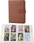 Album Photo Pour Photos Polaroid, Album À 256 Pochettes Pour Appareil Photo Instantané Instax Mini 7S 8 8+ 9 25 26 50S 70 90, Livre Photo Pour Polaroid Pic-300P/Z2300, Marron