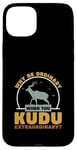 Coque pour iPhone 15 Plus Pourquoi être ordinaire lorsque vous Kudu Extraordinaire Cool Kudu Hunter