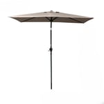 Urban Living SUNNYDAYS PARASOL VILLA VERDE 135X210CM INCLINABLE TAUPE