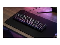 Corsair K70 Core Rgb - Tastatur - Mechanical, Gaming - 100% - Full Size - Backlit - Usb - Qwerty - Usa - Tastsvitsj: Corsair Mlx Red - Svart