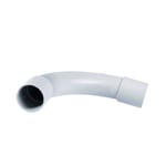 Isolation tuyaux | Gaine | Connecteur tube | Tubage | Raccord pvc | Manchon Câble | tuyau pvc Rigide | Sachet Avec Accroche De 2 Coudes Grand Rayon D16mm Gris | Debflex | 429561