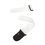 D'Addario Accessories Guitar Strap - Guitar Accessories - Electric Guitar Strap, Acoustic Guitar Strap, Acoustic Electric Guitar Strap & Bass Guitar Strap - Polypropylene - White