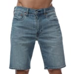 Levi's Mens Levis Standard Shorts in Light Blue Cotton - Size 30 (Waist)