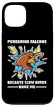 iPhone 13 Peregrine Falcon Slow Birds Bore Falconer Falconry Training Case