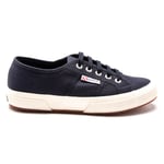 Superga Womens 2750 Trainers - Blue Textile - Size UK 6