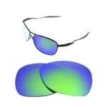 NEW POLARIZED CUSTOM GREEN LENS FOR OAKLEY CROSSHAIR 2012 SUNGLASSES