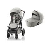 Komplett barnevogn, Britax, Smile 5Z, Linen Grey Lux